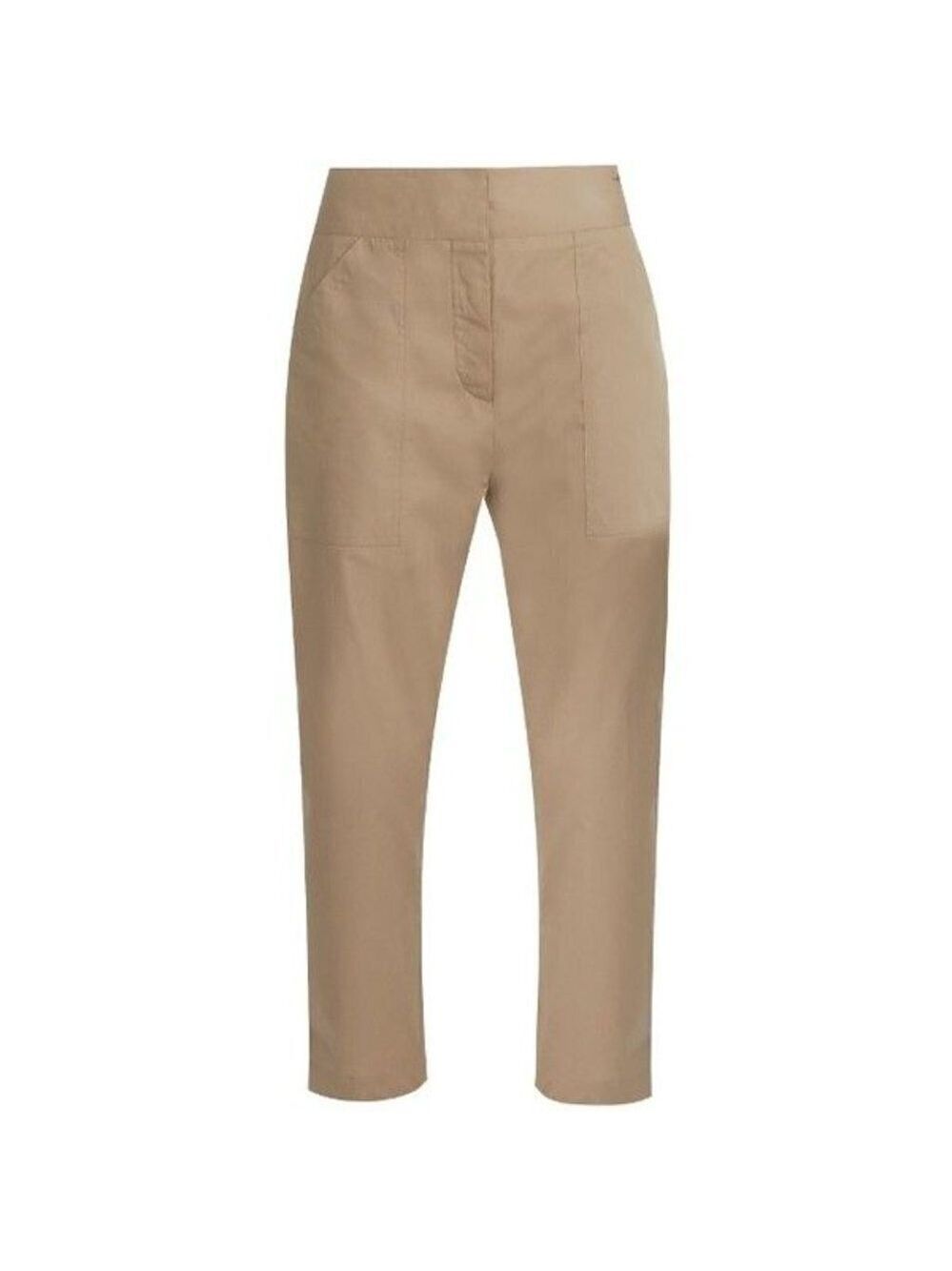 ADAM Lippes Women Tan Chino Pants Sz 4 Trousers